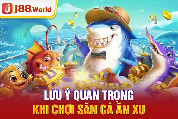 Lưu ý quan trọng khi chơi săn cá ăn xu Lưu ý quan trọng khi chơi săn cá ăn xu